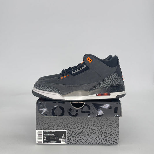 AIR JORDAN 3 FEAR PACK CT8532-080 SIZE 8/9.5W