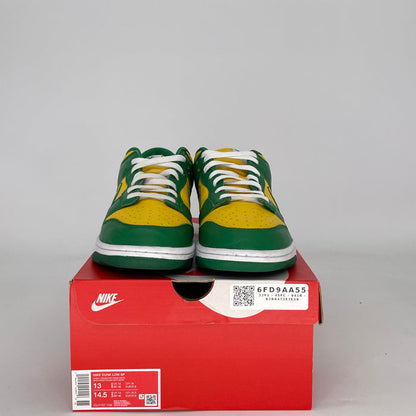 NIKE DUNK LOW BRAZIL CU1727-700 SIZE 13/14.5W