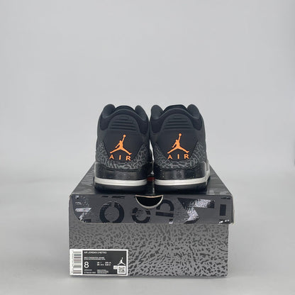AIR JORDAN 3 FEAR PACK CT8532-080 SIZE 8/9.5W