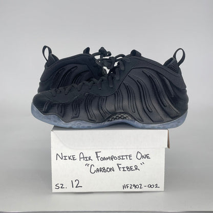 NIKE AIR FOAMPOSITE ONE CARBON FIBER HF2902-002 SIZE 12/13.5W