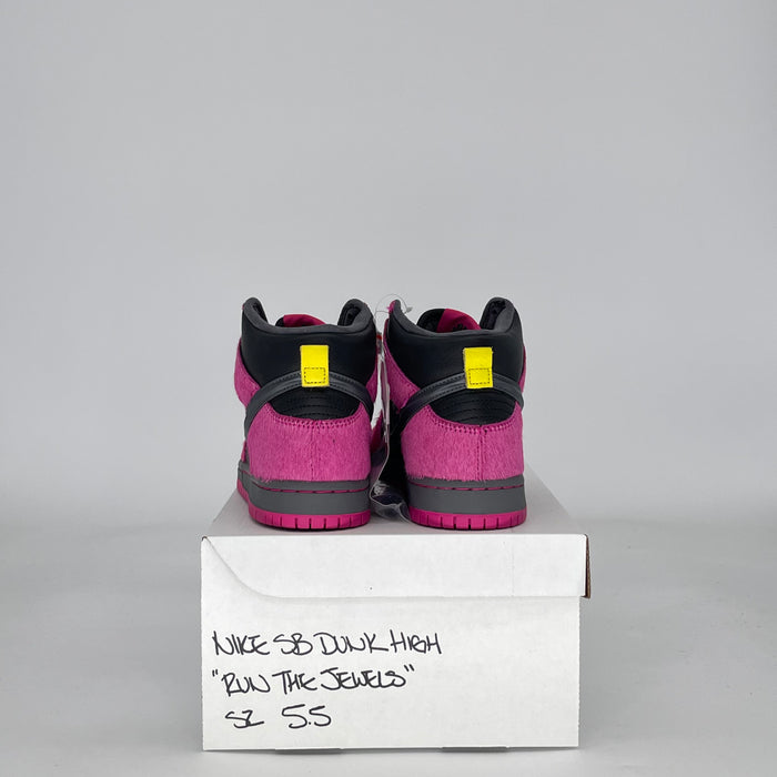 NIKE SB DUNK HIGH RUN THE JEWELS DX4356-600 SIZE 5.5/7W