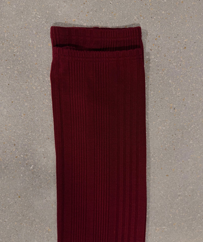 Ankle Leg Warmer CRANBERRY