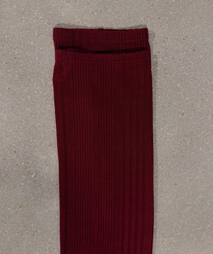 Ankle Leg Warmer CRANBERRY