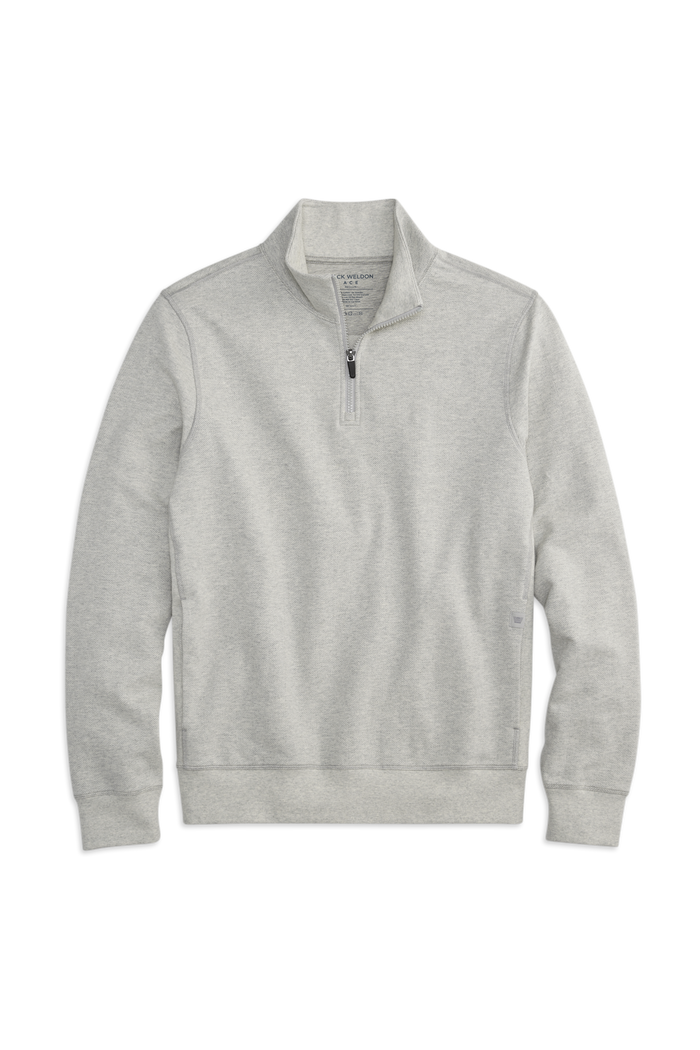Light Grey Heather Herringbone / S