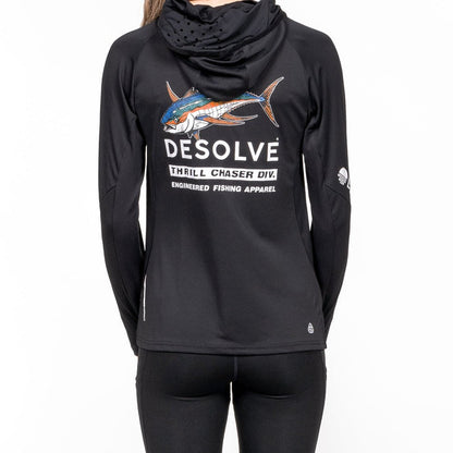 Ahi Fish Face Hoodie Women's