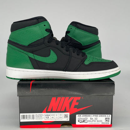 AIR JORDAN 1 PINE GREEN 2.0 SIZE 12/13.5W 555088-030