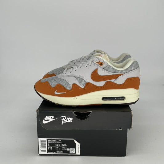NIKE AIR MAX 1 PATTA WAVES MONARCH SIZE 6/7.5W DH1348-001
