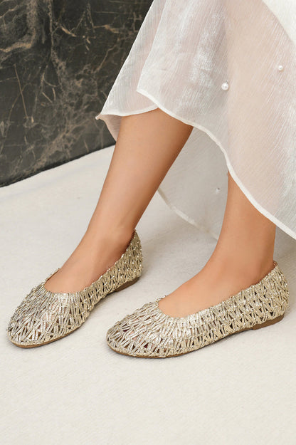 Alexa Shoes (Gold)