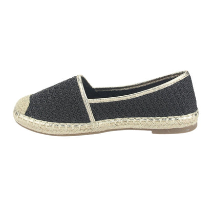 Alpargatas Chalada Mujer Poetto-1 Negro Casual Zapatos Planos Comfort Chalada
