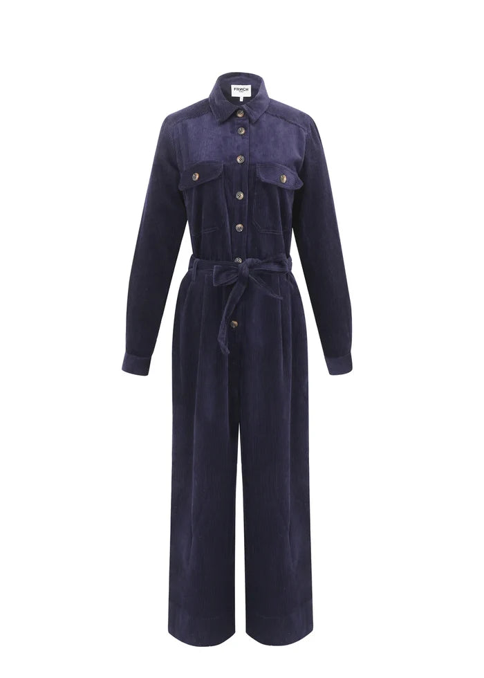 Alya Jumpsuit (Navy Blue)