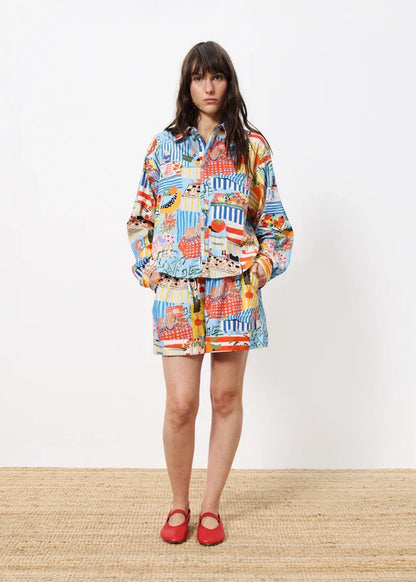 Annea Shorts (Blue)