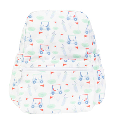 Apple of My Isla Backpack-Boy Prints