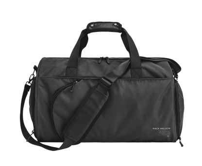 Asphalt | Front view of Atlas Duffle in Asphalt