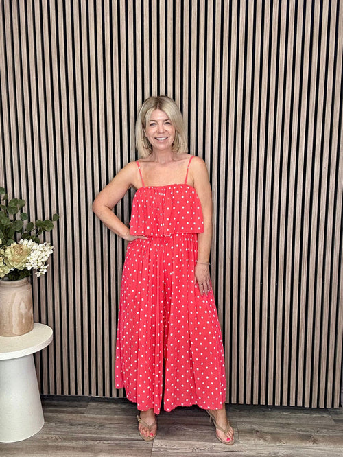 Ayla Jumpsuit (Red)