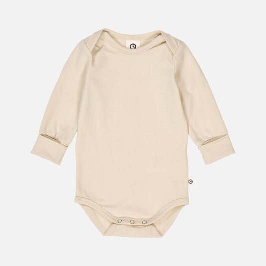 Baby Cotton LS Body - Oak