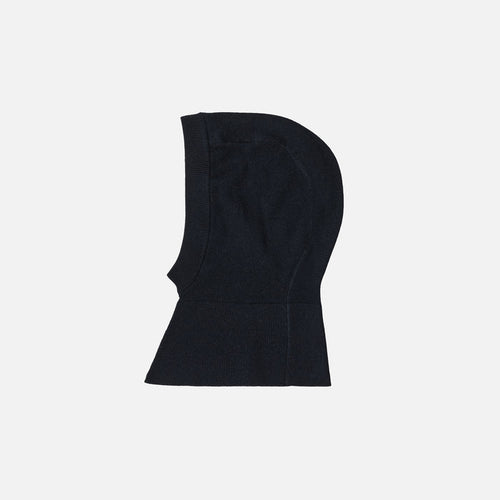 Baby Extra Fine Merino Wool Balaclava - Dark Navy
