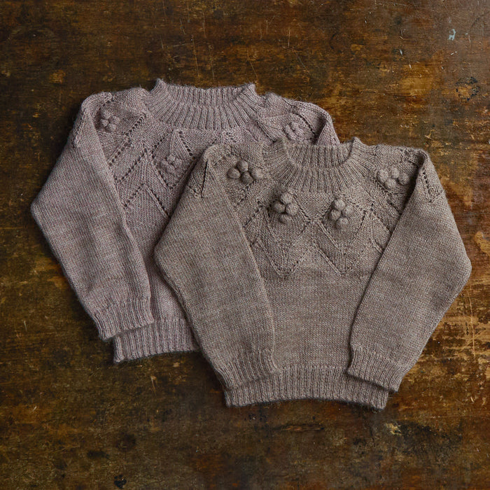 Baby & Kids Handknit Louise Sweater - Oatmeal
