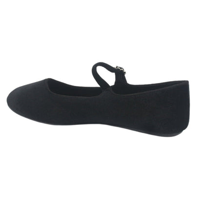 Ballerina Chalada Mujer Capo-2 Negro Plano Ballerinas Chalada