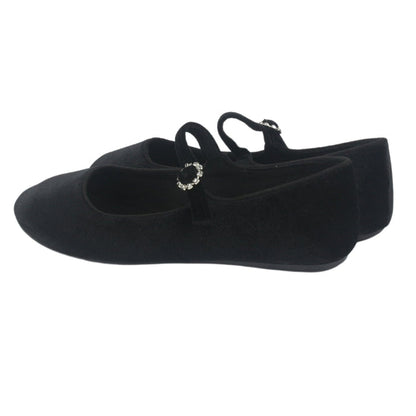 Ballerina Chalada Mujer Capo-2 Negro Plano Ballerinas Chalada
