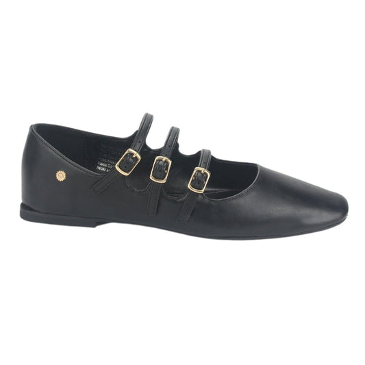 Ballerina Chalada Mujer Capo-3 Negro Plano Zapatos Planos Comfort Chalada