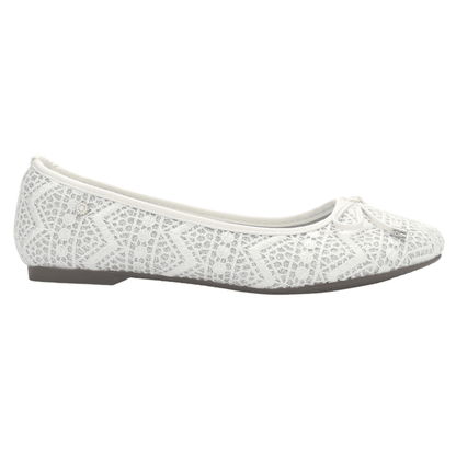 Ballerina Mujer Chalada Nathan-27 Blanco Casual Ballerinas Chalada 35 Blanco