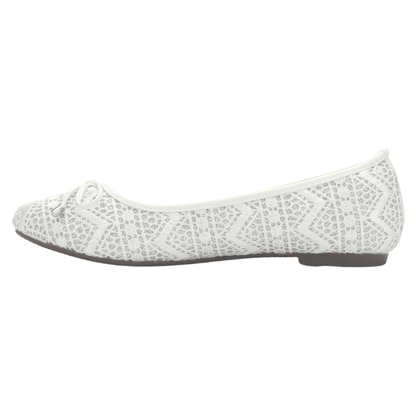 Ballerina Mujer Chalada Nathan-27 Blanco Casual Ballerinas Chalada