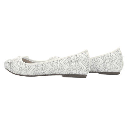 Ballerina Mujer Chalada Nathan-27 Blanco Casual Ballerinas Chalada