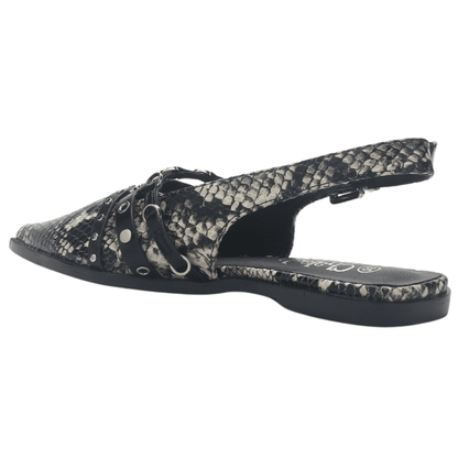 Ballerina Negro Mujer Casual Chalada Flat-1 Ballerinas Chalada