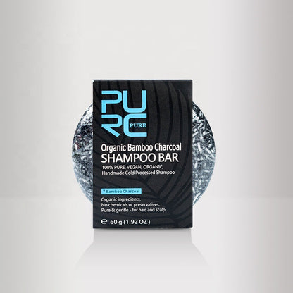 Bamboo Charcoal Shampoo Bar – Clarifying Cleanse