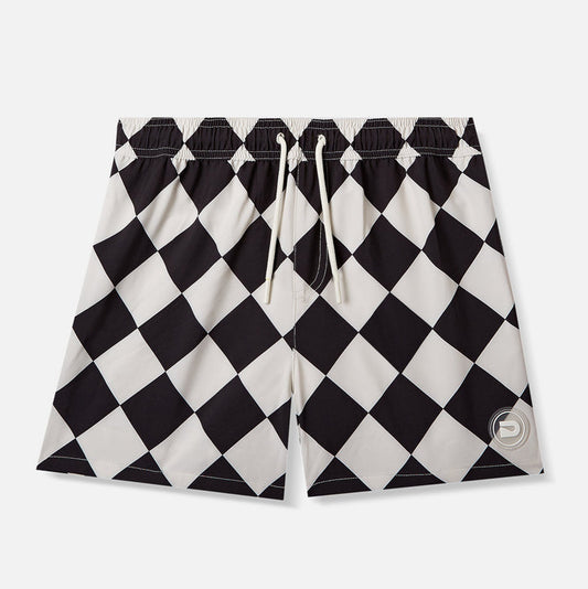 BEACH GRID- SWIM SHORTS