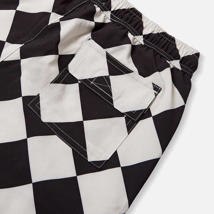 BEACH GRID- SWIM SHORTS