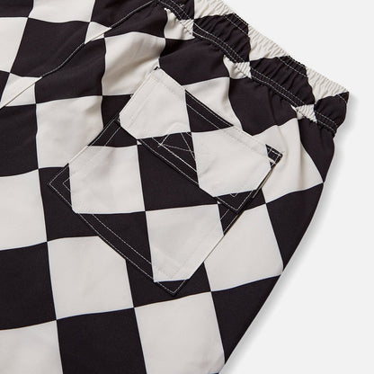BEACH GRID- SWIM SHORTS