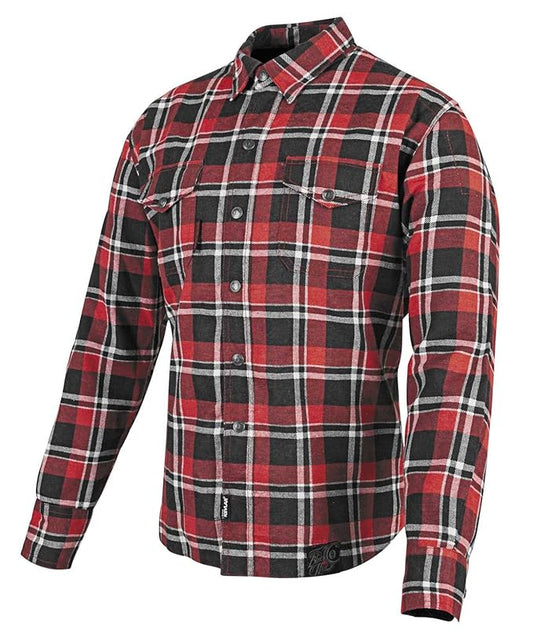 Black 9 Moto Shirt Red & Black: Black 9 Moto Shirt Red &amp; Black