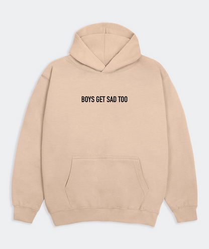 BLOCK LOGO HOODY SAND KIDS