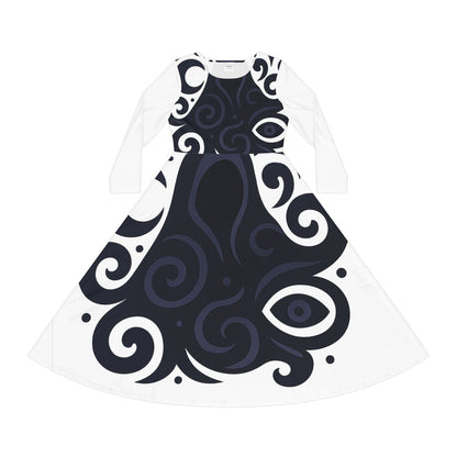 Boho Chic Women’s Long Sleeve Dance Dress