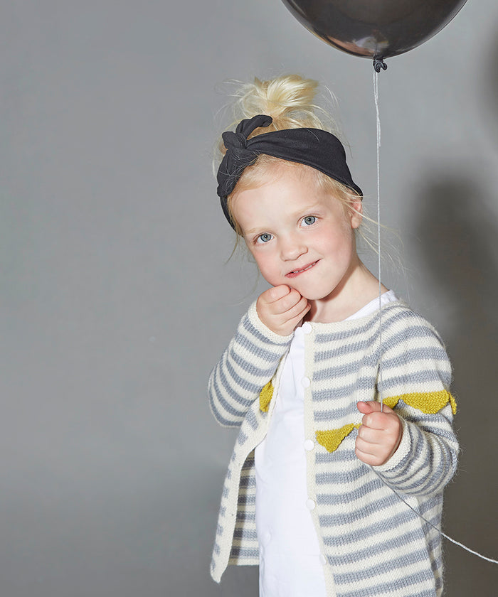 Bølge Cardigan strikkeopskrift