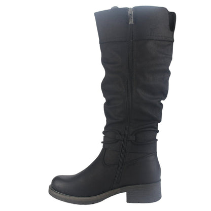 Bota Chalada Mujer Torri-30 Negro Casual Botas Taco Chalada
