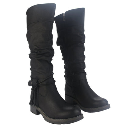 Bota Chalada Mujer Torri-30 Negro Casual Botas Taco Chalada