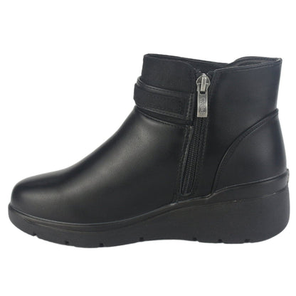 Botin Chalada Mujer Curve-5 Negro Casual Botines Taco Chalada