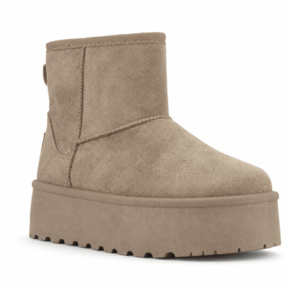 Botin Chalada Mujer Pinguih-2 Taupe Casual Pantuflas Chalada