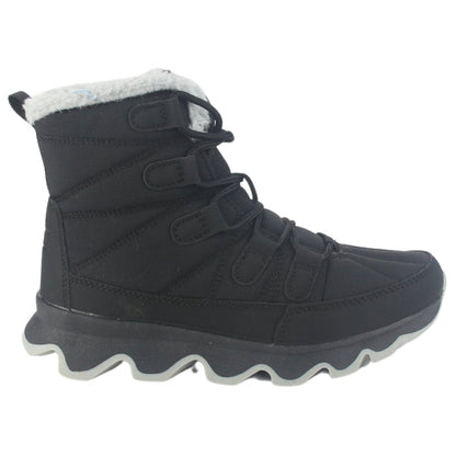 Botin Outdoor Funway Mujer Polar-1 Negro Botines Taco Funway