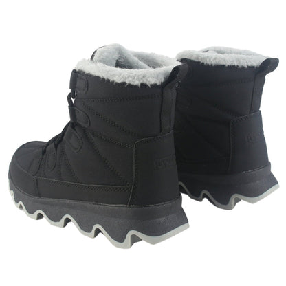 Botin Outdoor Funway Mujer Polar-1 Negro Botines Taco Funway