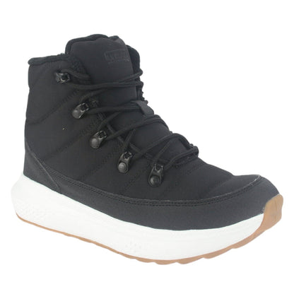 Botin Outdoor Funway Mujer Puclaro-1 Negro Botines Taco Funway
