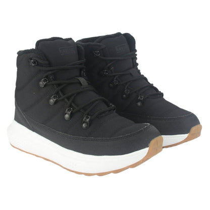Botin Outdoor Funway Mujer Puclaro-1 Negro Botines Taco Funway