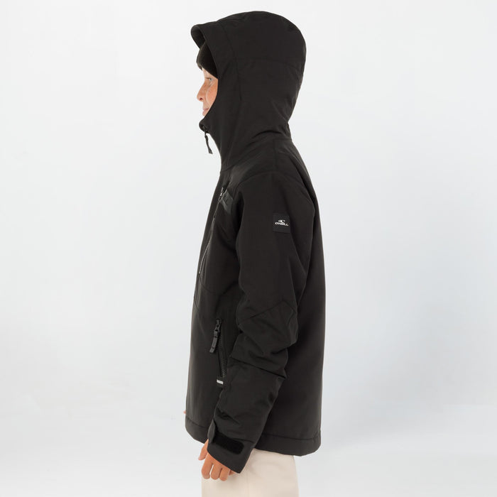 Boy's Cruz Snow Jacket - Black Out