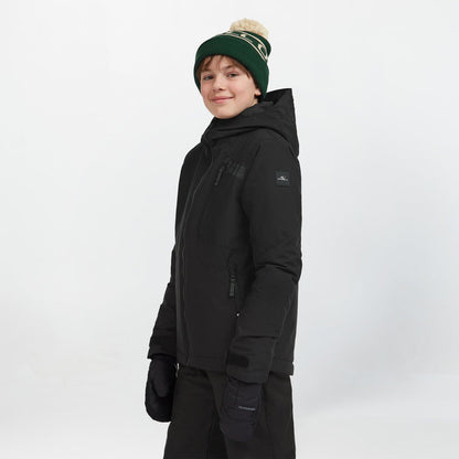 Boy's Cruz Snow Jacket - Black Out