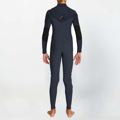 Boy's HyperFire 3/2mm Steamer Chest Zip - Gunmetal