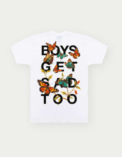 BUTTERFLIES TEE WHITE