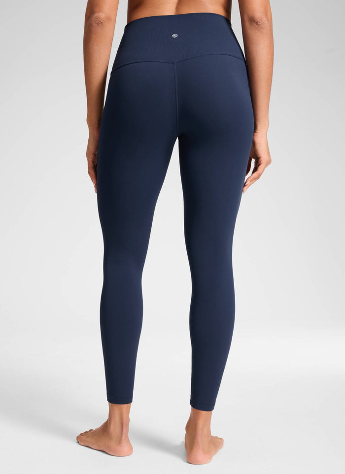 CRZ YOGA Women's Yoga Lounge High Rise Butterluxe Yoga Leggings 25'' Club Blue