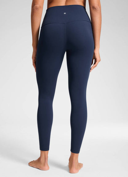 CRZ YOGA Women's Yoga Lounge High Rise Butterluxe Yoga Leggings 25'' Club Blue